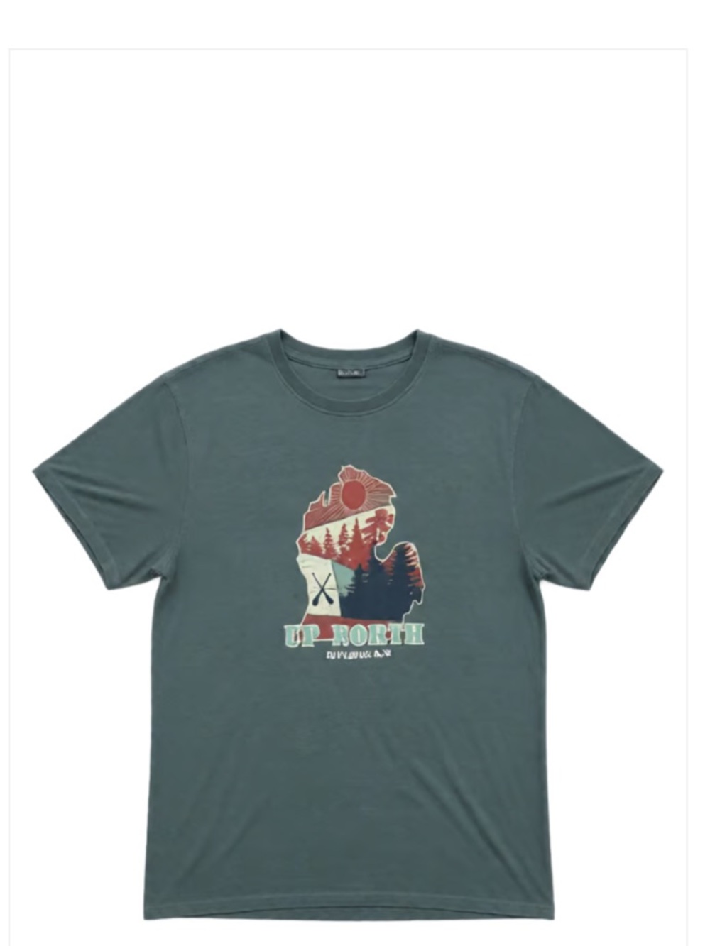 Blue 84 Men’s Up North Michigan Graphic Tee Size XL